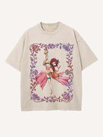 Code Geass Print Round Neck T-shirt