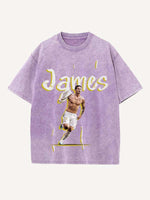 James Rodríguez Print Round Neck T-shirt