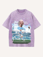 Erling Haaland Print Round Neck T-shirt