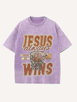 Basketball Aesthetic Print Round Neck T-shirt