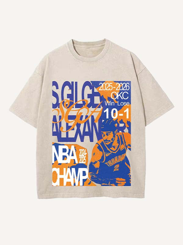 SGA Print Round Neck T-shirt