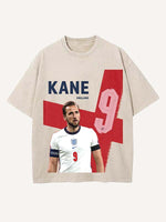 Harry Kane Print Round Neck T-shirt