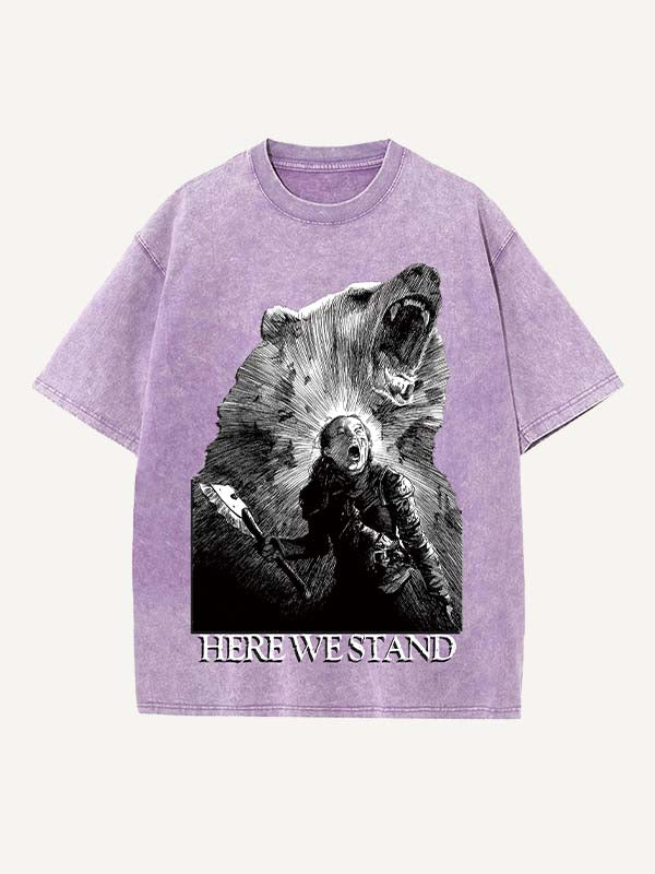 Game of Thrones Print Round Neck T-shirt