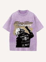 Sergio Perez Print Round Neck T-shirt