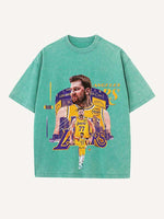 Luka Dončić Print Round Neck T-shirt