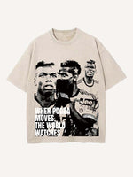 Paul Pogba Print Round Neck T-shirt