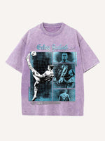 Erling Haaland Print Round Neck T-shirt