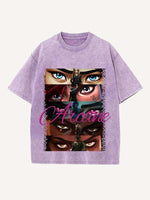Arcane Print Round Neck T-shirt
