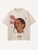 Euphoria Print Round Neck T-shirt