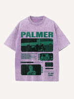 Cole Palmer Print Round Neck T-shirt