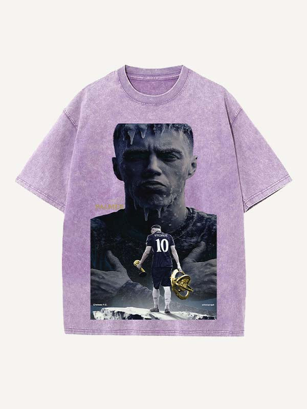 Cole Palmer Print Round Neck T-shirt