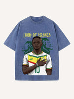 Sadio Mané Print Round Neck T-shirt