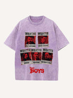 The Boys Print Round Neck T-shirt