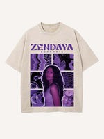 Euphoria Print Round Neck T-shirt
