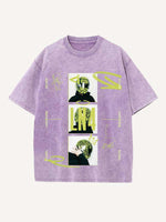 Lando Norris Print Round Neck T-shirt