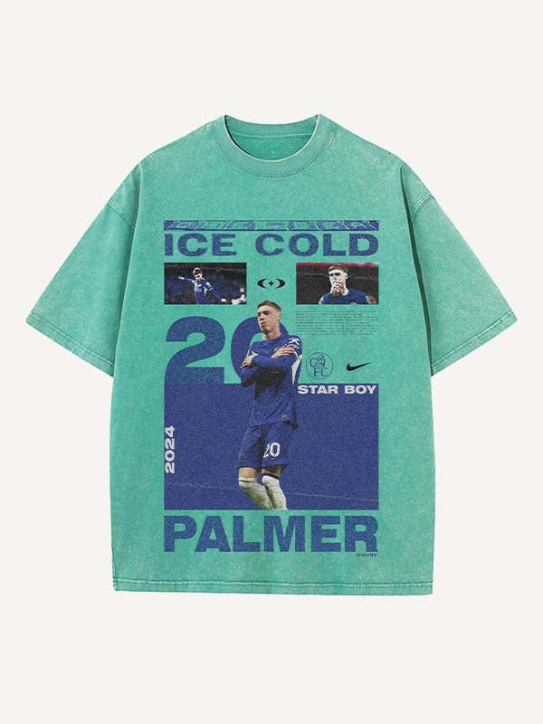 Cole Palmer Print Round Neck T-shirt