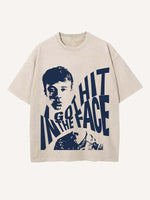The End of the Fxxxing World Print Round Neck T-shirt