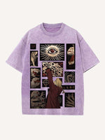 Fullmetal Alchemist Print Round Neck T-shirt