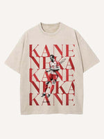 Harry Kane Print Round Neck T-shirt