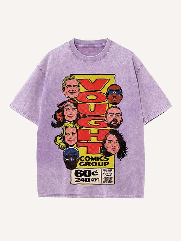 The Boys Print Round Neck T-shirt