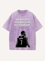 Kevin Durant Print Round Neck T-shirt
