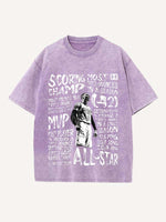 Russell Westbrook Print Round Neck T-shirt