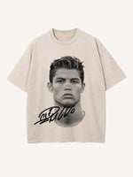 Cristiano Ronaldo Print Round Neck T-shirt