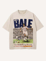 Gareth Bale Print Round Neck T-shirt