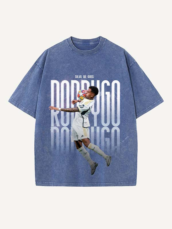 Rodrygo Print Round Neck T-shirt