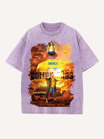 James Rodríguez Print Round Neck T-shirt