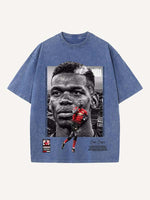 Paul Pogba Print Round Neck T-shirt