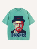 Breaking Bad Print Round Neck T-shirt
