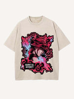 Arcane Print Round Neck T-shirt