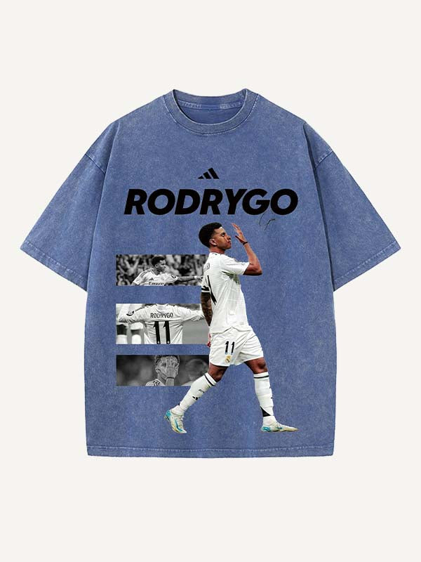 Rodrygo Print Round Neck T-shirt