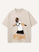 Harry Kane Print Round Neck T-shirt