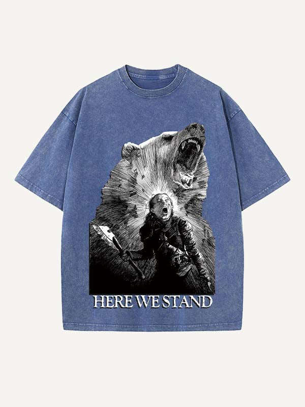 Game of Thrones Print Round Neck T-shirt