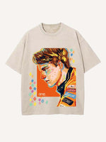 Oscar Piastri Print Round Neck T-shirt