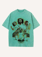 Marcelo Print Round Neck T-shirt