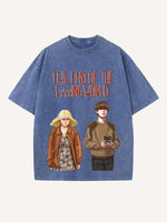 The End of the Fxxxing World Print Round Neck T-shirt
