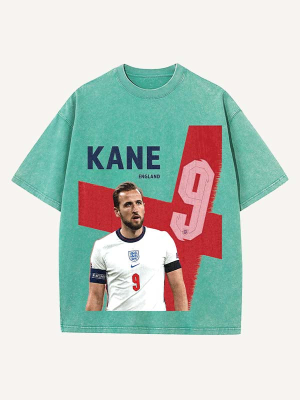 Harry Kane Print Round Neck T-shirt