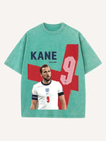 Harry Kane Print Round Neck T-shirt