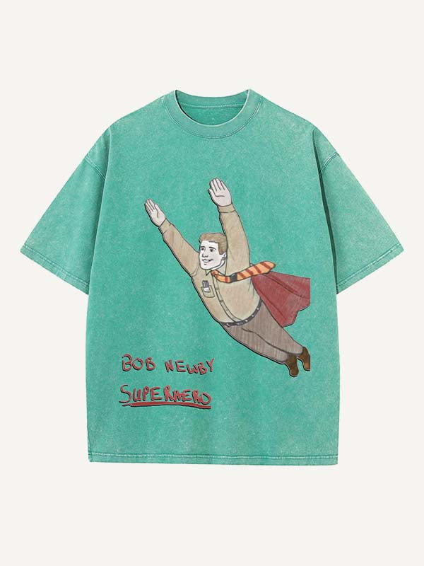 Stranger Things Print Round Neck T-shirt