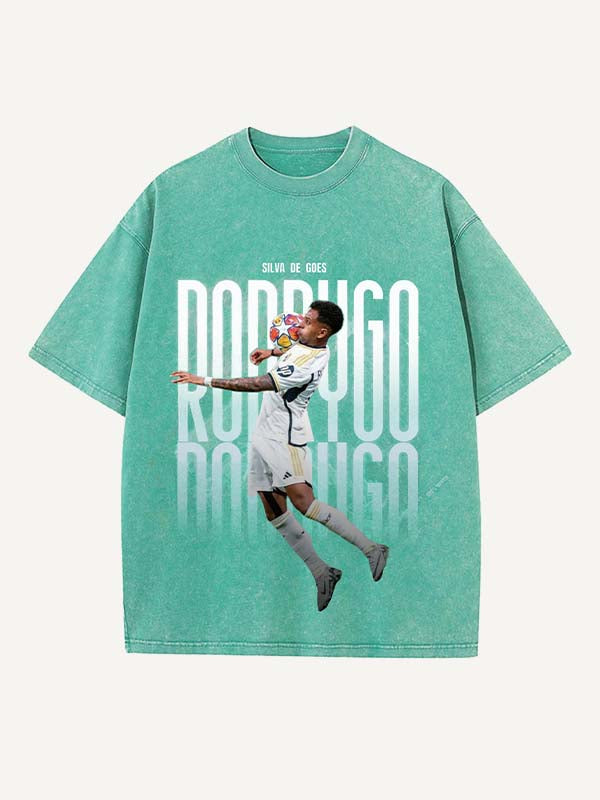 Rodrygo Print Round Neck T-shirt