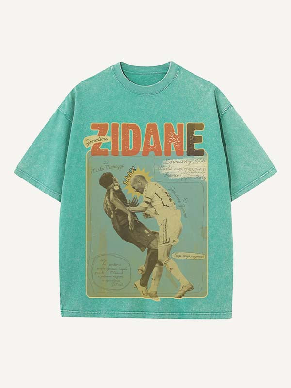 Zizou Print Round Neck T-shirt