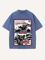 Lewis Hamilton Print Round Neck T-shirt