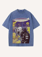 Sergio Perez Print Round Neck T-shirt