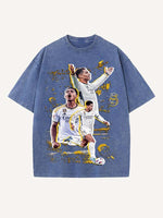 Jude Bellingham Print Round Neck T-shirt