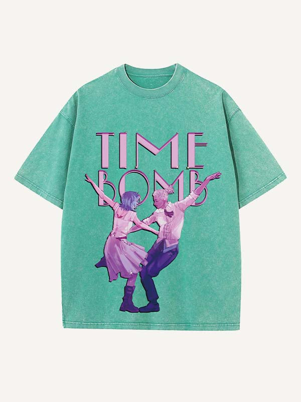 Arcane Print Round Neck T-shirt