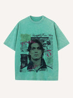 Paolo Maldini Print Round Neck T-shirt