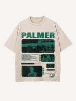 Cole Palmer Print Round Neck T-shirt